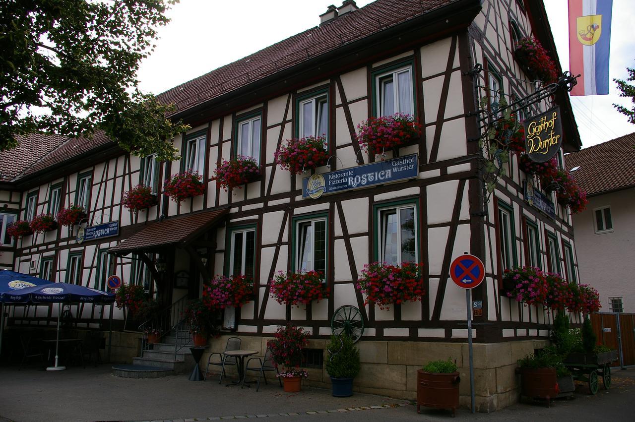 Hotel Ristorante Rostica Bad Urach Exterior photo